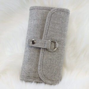 Etui för virknålar - Tulip gray tweed