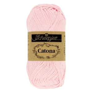 Catona 50 gram - Scheepjes - 1678-238 Powder Pink