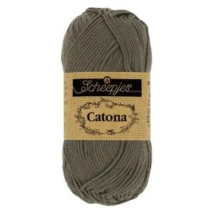 Catona 50 gram - Scheepjes - 1678-387 Dark Olive