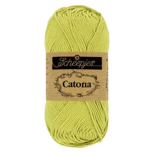 Catona 50 gram - Scheepjes - 1678-512 Lime